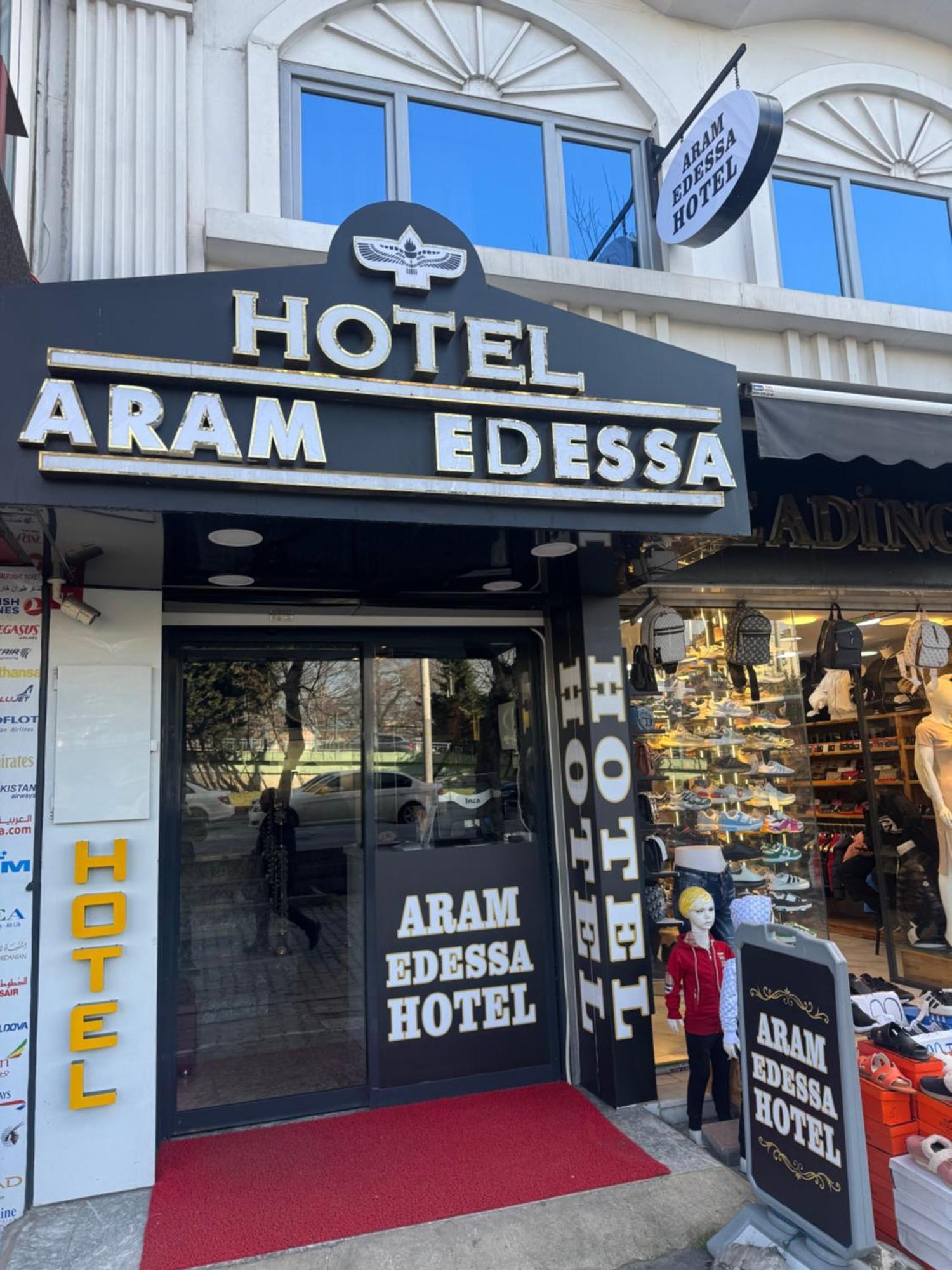 Aram Edessa Hotel Istambul Exterior foto